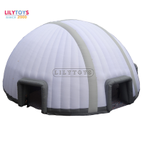 Lilytoys customized hot sale HD printing inflatable tent outdoor inflatable dome tent for exhibition events